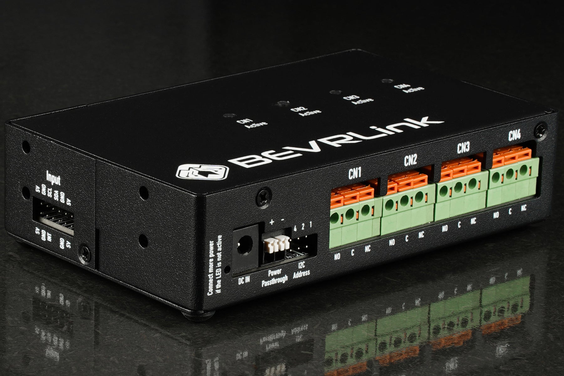 BEVRLINK 4 Channel Relay with 4 manual test buttons 5V