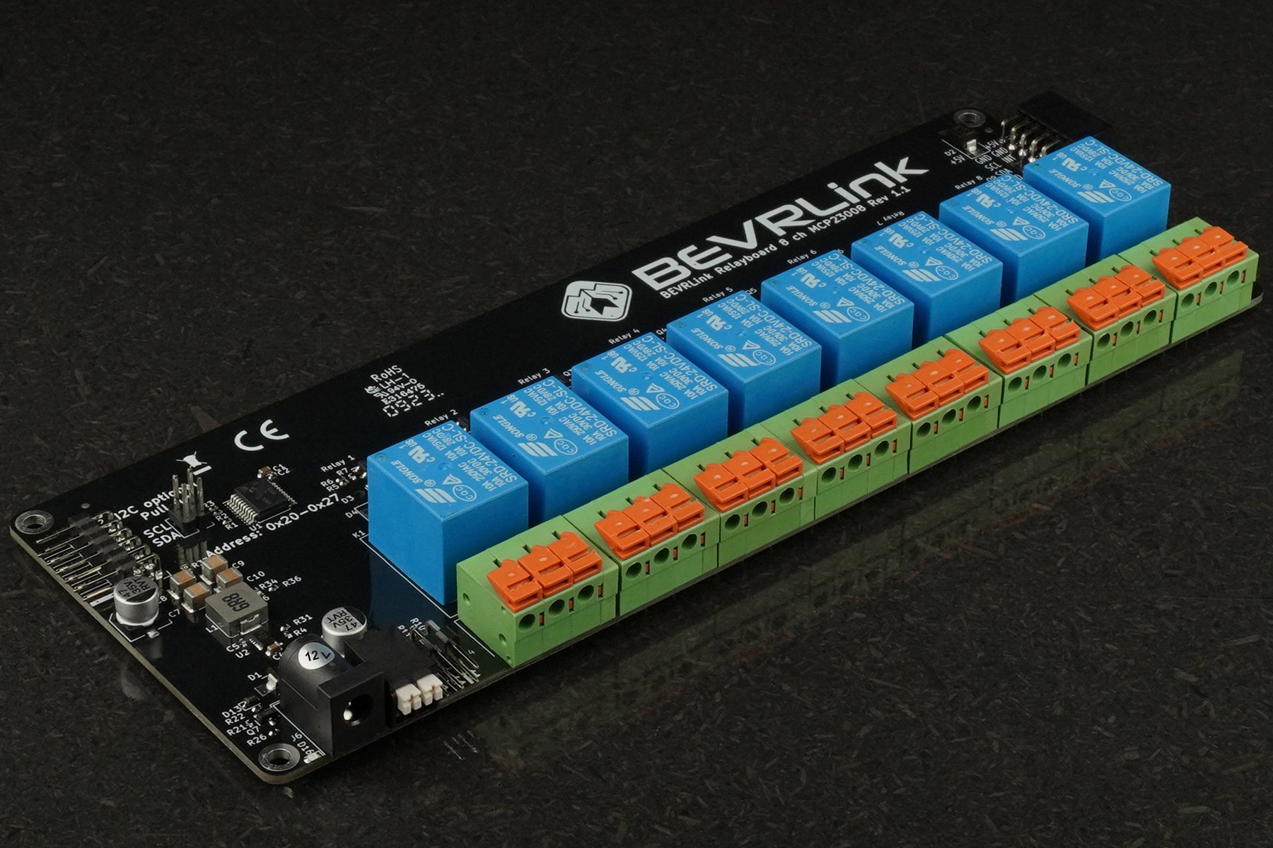 BEVRLink 8 Channel Relay V1 12V