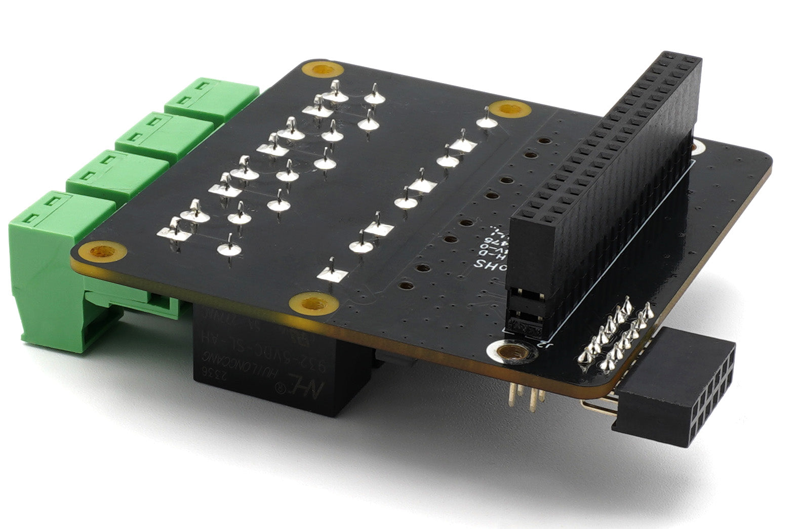 BEVRLink Raspberry Pi 5 - 4 Channel Relay HAT