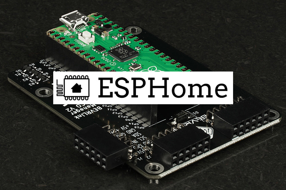 Get Started With BEVRLink 8 Channel Relay - Raspberry PICO manager ESPHOME